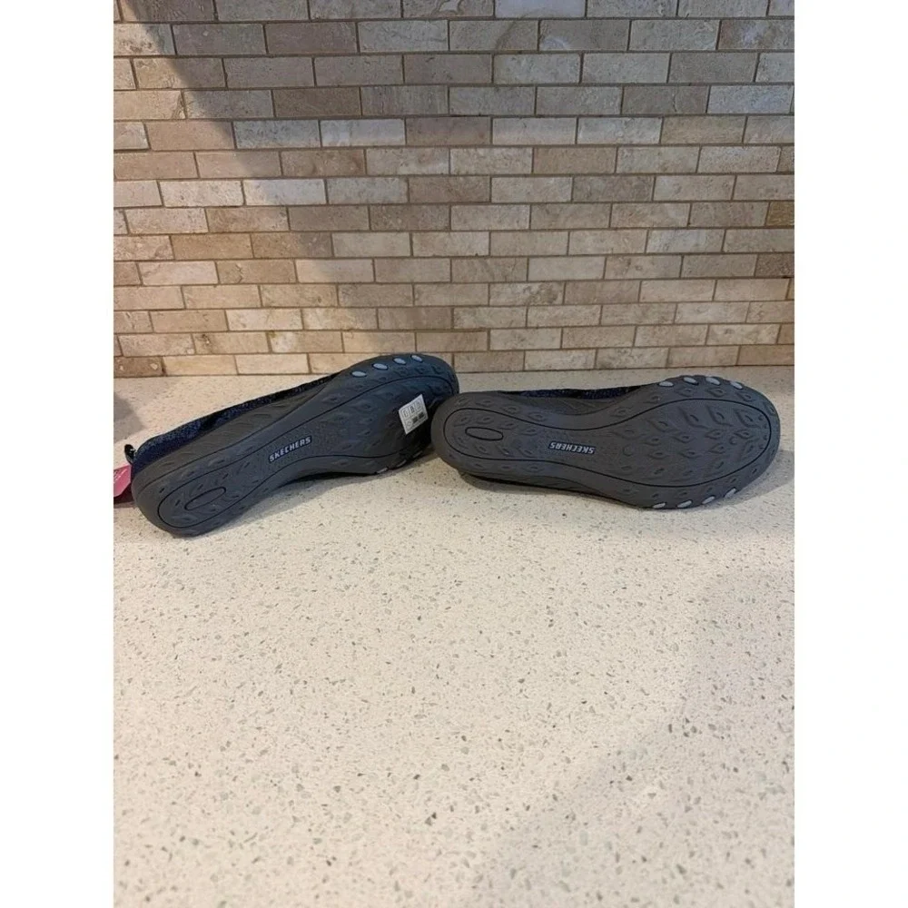 Skechers Relaxed Fit Womens 12‎ Navy SN23028